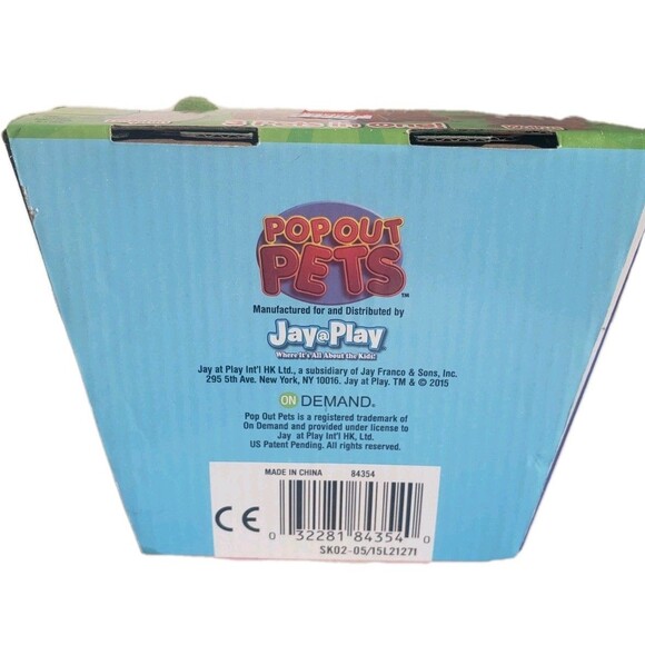 Pop Out Pets 3 Pets in One 8"H Walrus Dolphin Turtle Plush Puppet NEW - Picture 6 of 7